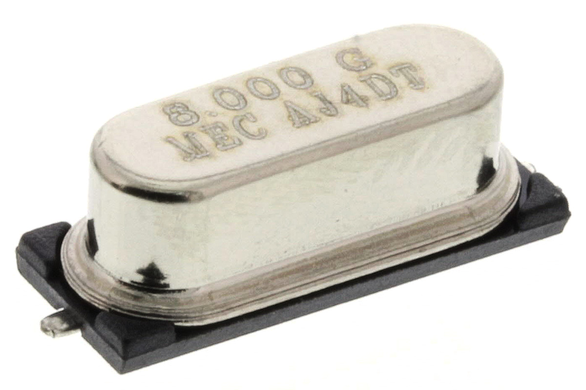 MERCURY 8 MHz Crystal ±30 ppm HC-49 2-Pin 4 mm 11.2 mm 4.5mm