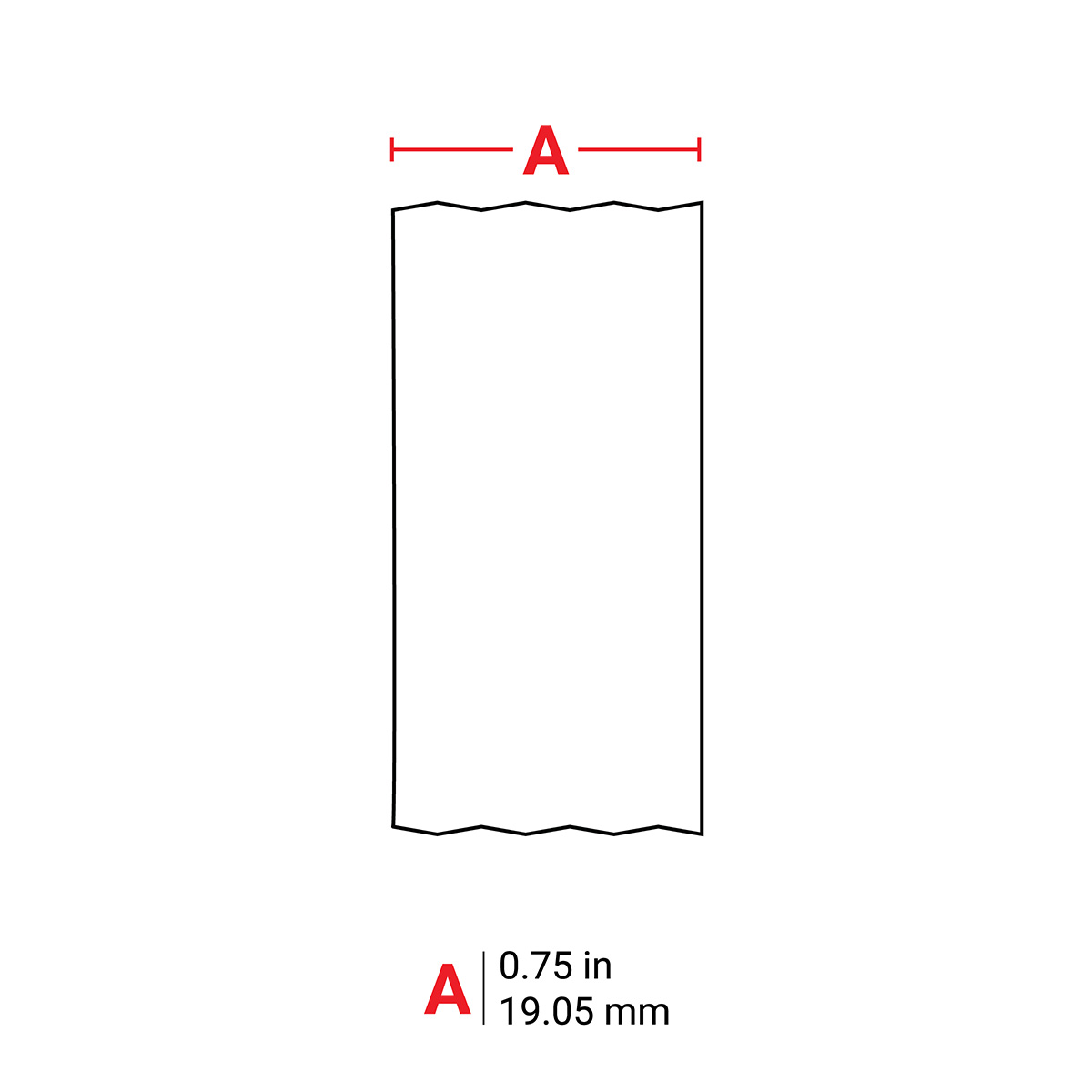 m4c-750-595-bl-wt Brady White on Blue, White Label, 7.62 m Length, 19.05 mm Width, 7.62 m Label Length, 19.05 mm Label Width