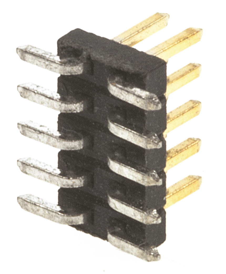 m50-3600542 HARWIN Archer M50 Series Straight Surface Pin Header, 10 Contact(s), 1.27 mm Pitch, 2 Row, Unshrouded