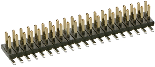 HARWIN Archer M50 Series Straight Surface Pin Header, 100 Contact(s), 1.27 mm Pitch, 2 Row, Unshrouded