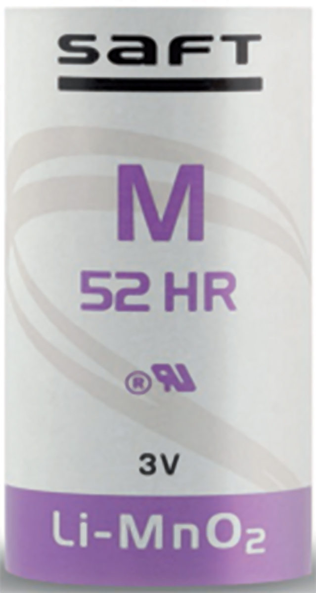Saft M 52 HR 3 V Lithium Manganese Dioxide C Battery, 4.8 Ah