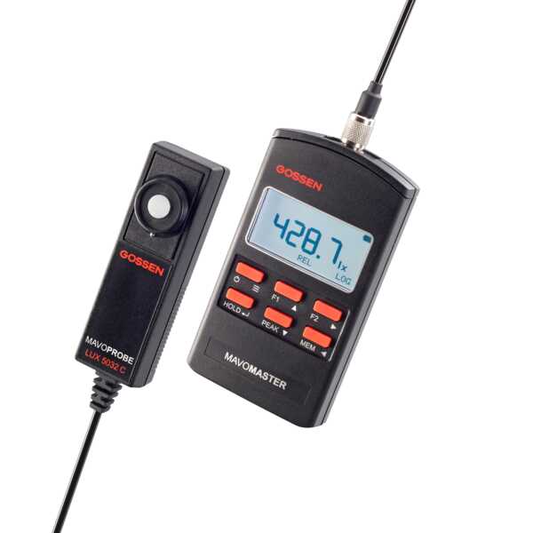 Gossen Foto M536V Light Meter, 0.1lx to 199990 lx, 2.5
