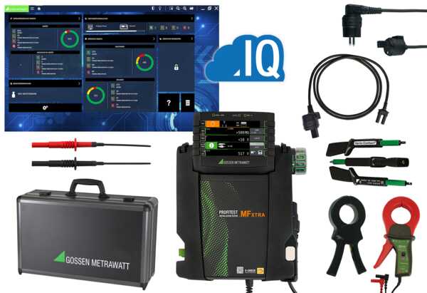 Gossen Metrawatt PROFiTEST MF XTRA Profi-Set Multifunction Tester 600V Earth Resistance Measurement With USB