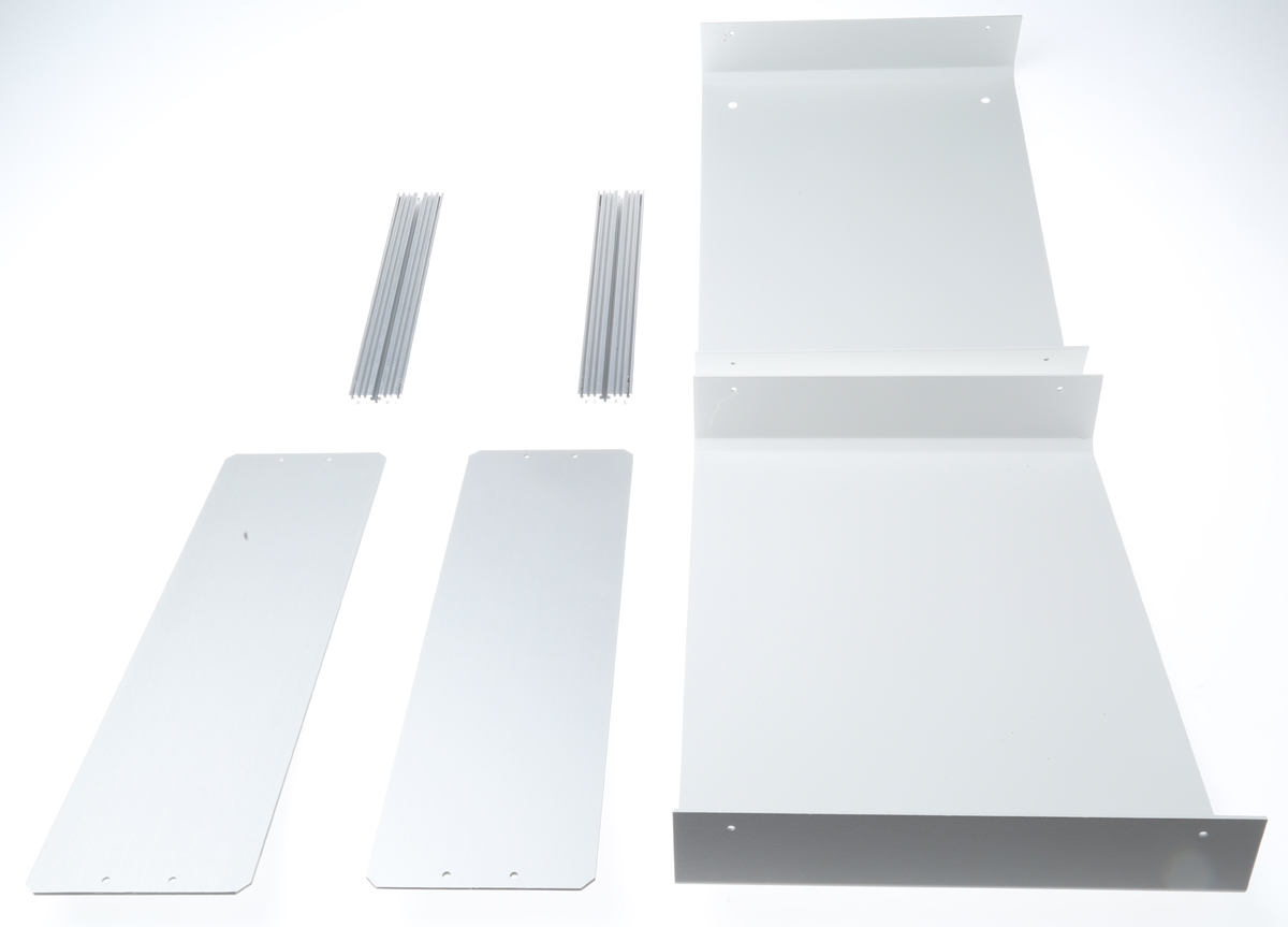 m5503110 METCASE Unicase Grey Aluminium Instrument Case 110 mm, 250 mm, 350 mm