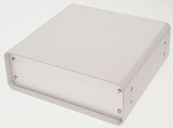 METCASE Unicase Grey Aluminium Instrument Case 134 mm, 300 mm, 474 mm