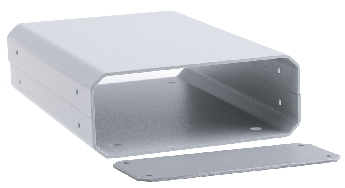 m5511110 METCASE Unicase Grey Aluminium Instrument Case 50 mm, 180 mm, 130 mm