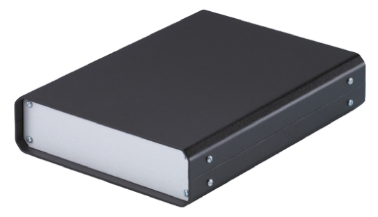 METCASE Unicase Black Aluminium Instrument Case 50 mm, 185 mm, 250 mm