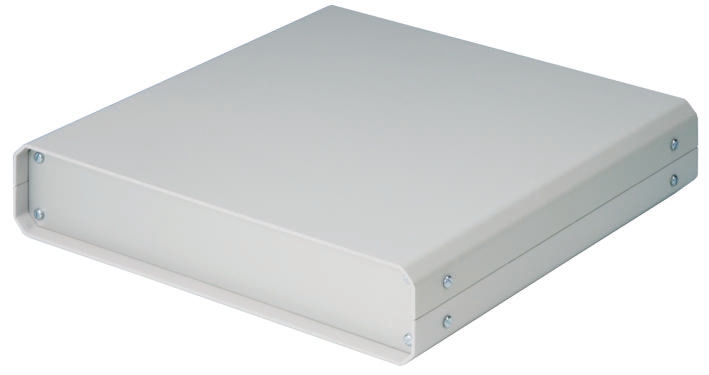 METCASE Unicase Grey Aluminium Instrument Case 50 mm, 250 mm, 250 mm