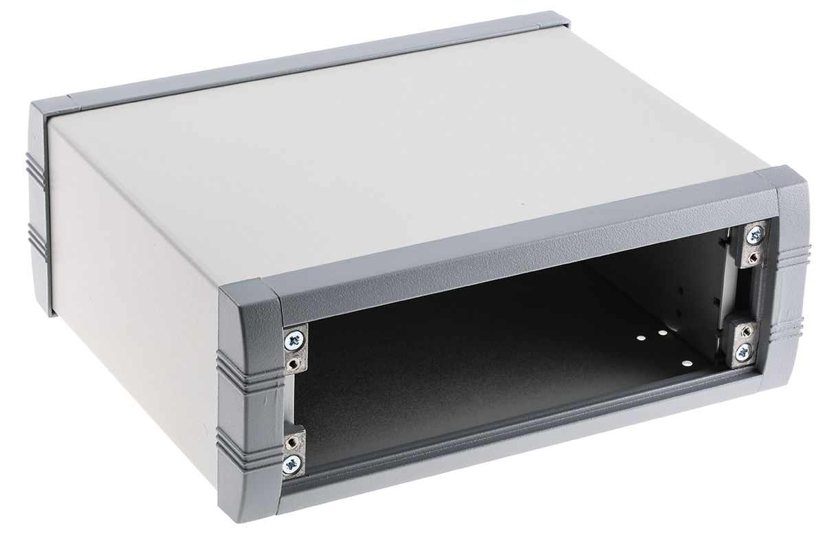 METCASE Unimet-Plus Grey Aluminium Instrument Case 85.7 mm, 231.6 mm, 193.3 mm