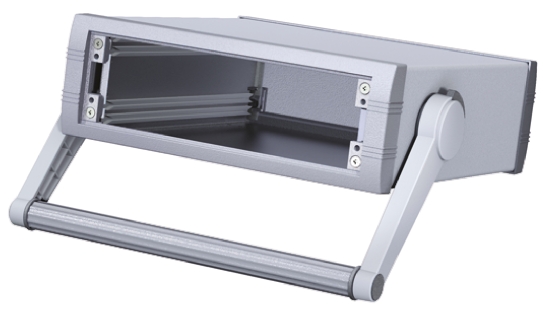 METCASE Unimet-Plus Grey Aluminium Instrument Case 85.7 mm, 251.6 mm, 263.3 mm