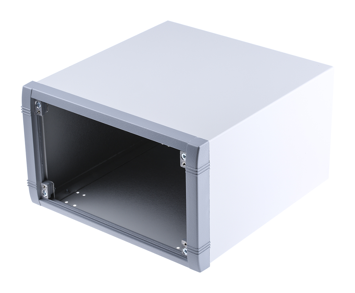 METCASE Unimet Grey Aluminium Instrument Case 150 mm, 260 mm, 250 mm