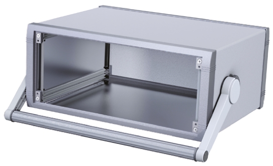 METCASE Unimet-Plus Grey Aluminium Instrument Case 150.7 mm, 351.6 mm, 263.3 mm
