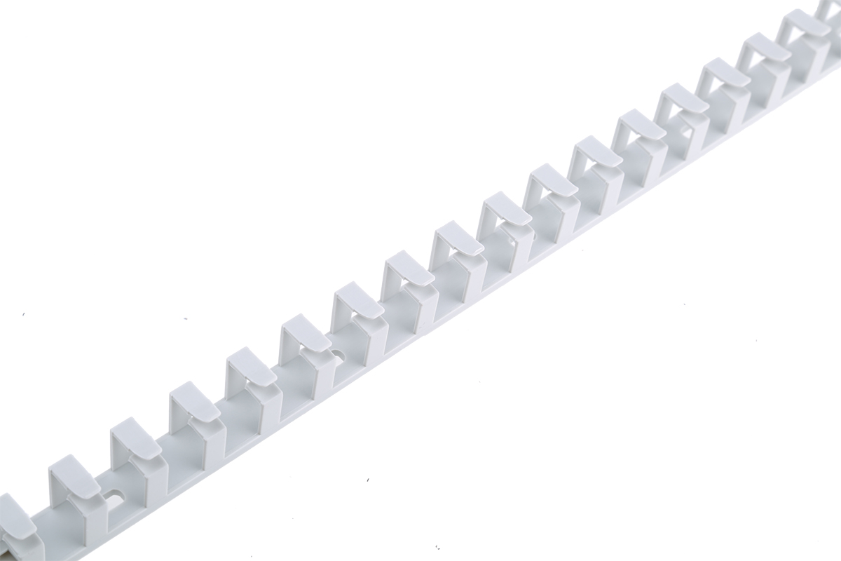 m56907035 Hager Standard Grey - Flexible Slot, W11mm x D15 mm, L250 mm, Polyamide