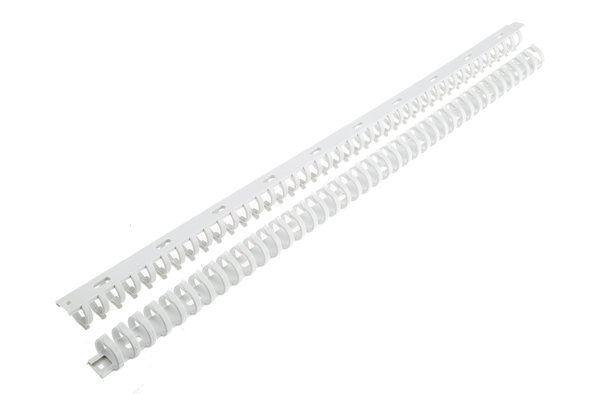 Hager Standard Grey - Flexible Slot, W23mm x D21 mm, L0.5 m, Polyamide