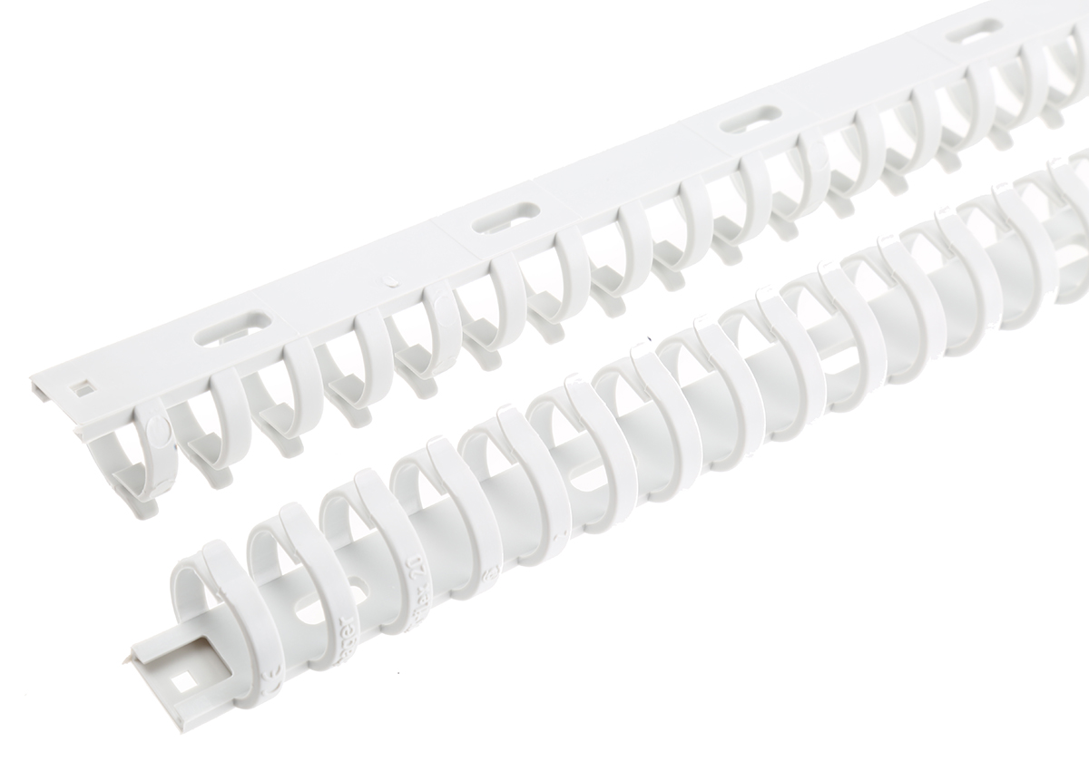 m56917035 Hager Standard Grey - Flexible Slot, W23mm x D21 mm, L0.5 m, Polyamide