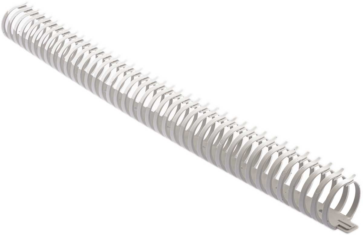 Hager Standard Grey - Flexible Slot, W43mm x D45 mm, L0.5 m, Polyamide