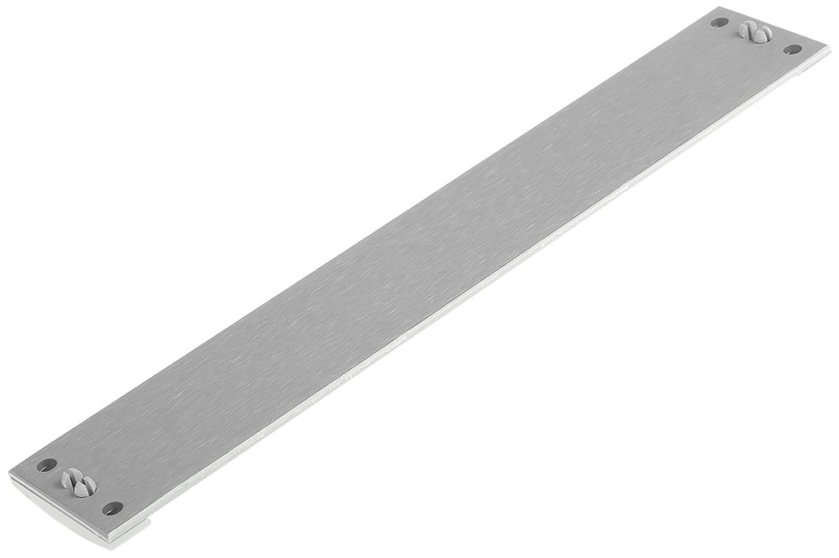 m5700607 METCASE Transparent Aluminium Front Panel 200 mm 34mm
