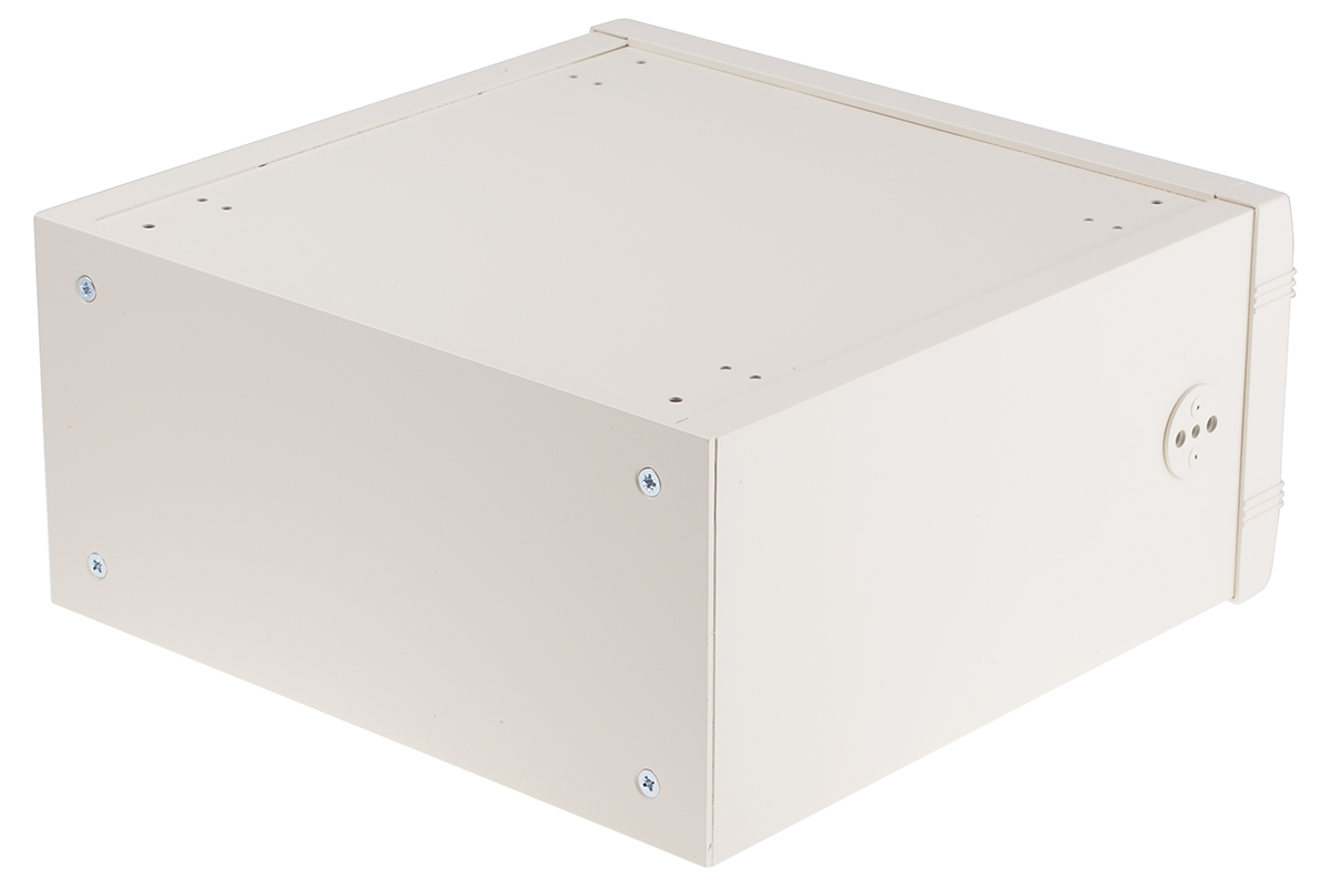 m5725227 METCASE Mettec White Aluminium Instrument Case 120 mm, 250 mm, 250 mm