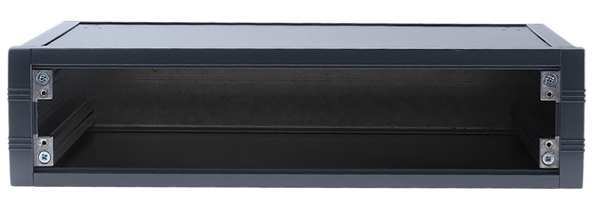 m5735104 METCASE Mettec Grey Aluminium Instrument Case 85 mm, 350 mm, 250 mm