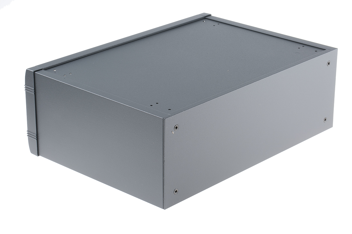 m5735204 METCASE Mettec Grey Aluminium Instrument Case 120 mm, 350 mm, 250 mm
