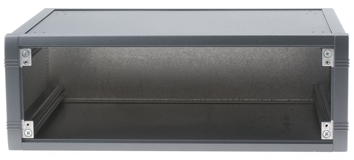 m5735204 METCASE Mettec Grey Aluminium Instrument Case 120 mm, 350 mm, 250 mm