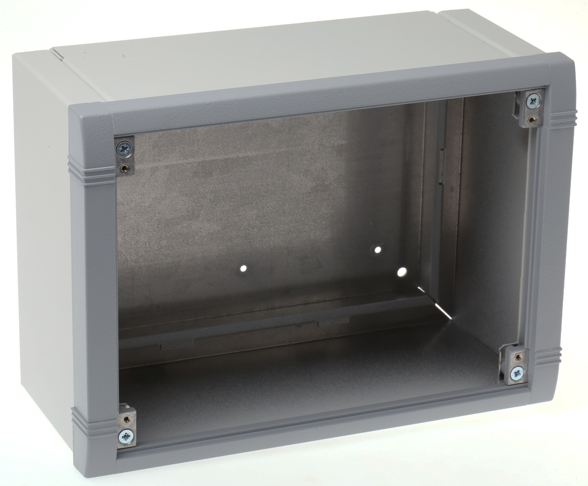 METCASE Datamet Grey Aluminium Instrument Case 180 mm, 116 mm, 250 mm