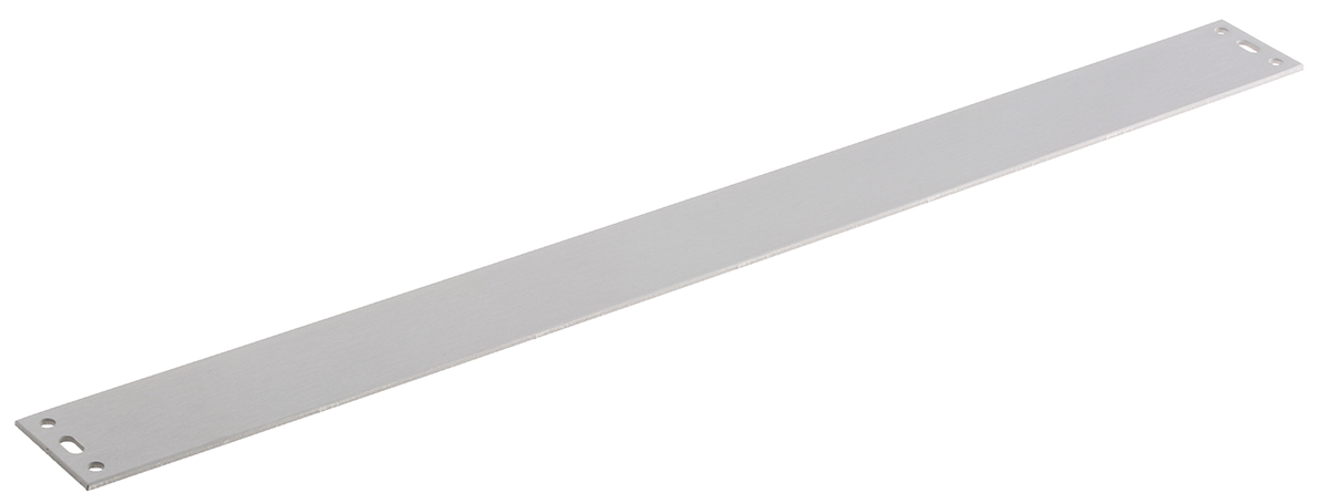 METCASE Grey Aluminium, 6 U, 10 HP 392.5 mm 33mm