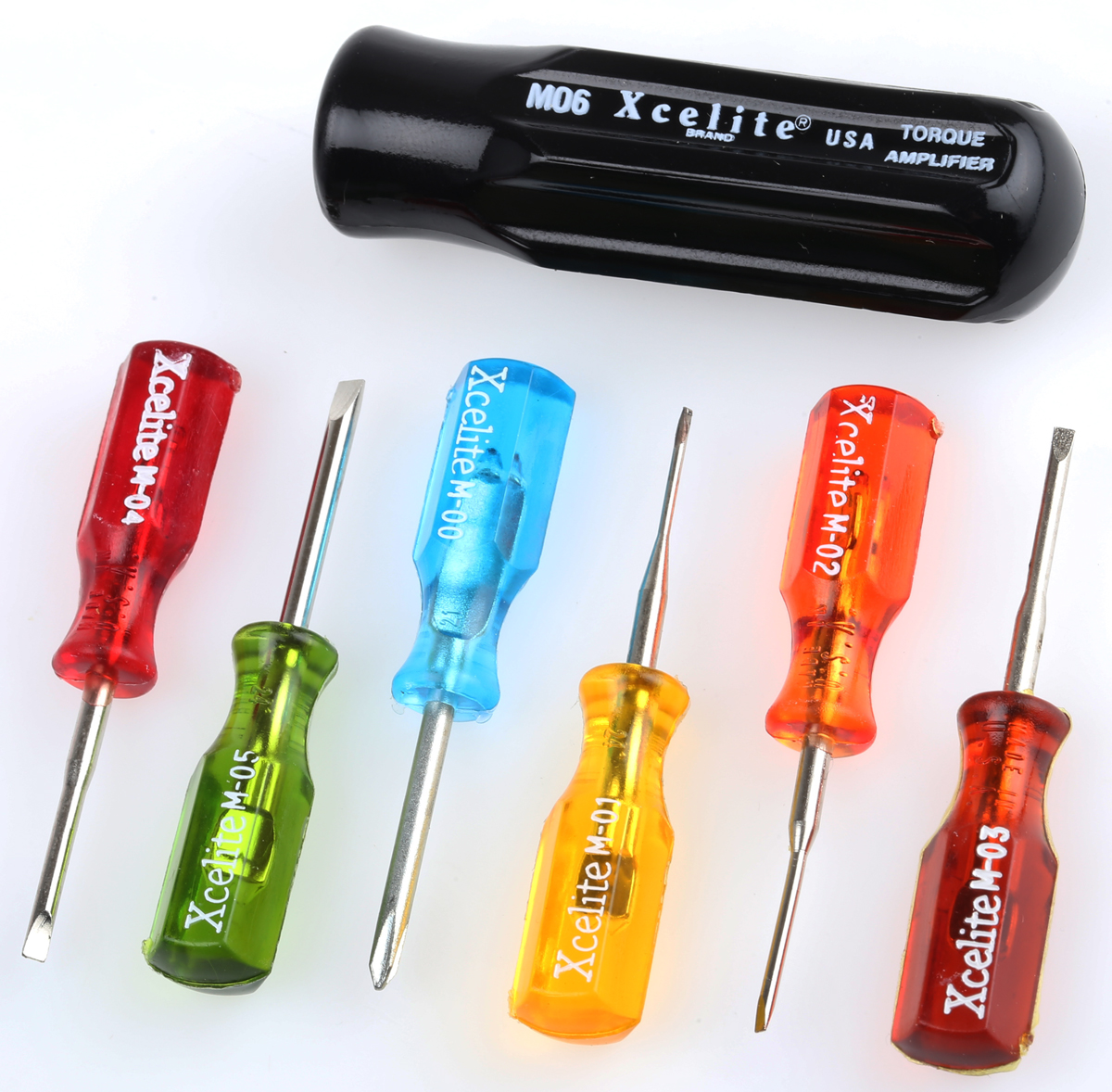m60 Weller Xcelite Phillips, Slotted Mini Screwdriver Set, 6-Piece