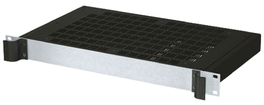 METCASE, 1 U 19 in Rack Mount Case Combimet Ventilated 265 mm, 482.6 mm 40.2 mm