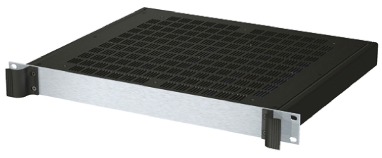 METCASE, 1 U 19 in Rack Mount Case Combimet Ventilated 365 mm, 482.6 mm 40.2 mm