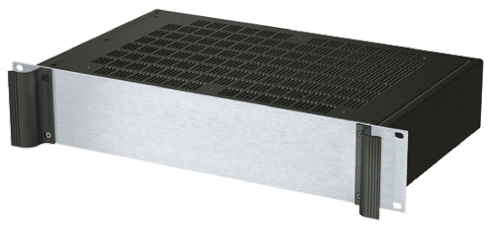 METCASE, 2 U 19 in Rack Mount Case Combimet Ventilated 265 mm, 482.6 mm 84.6 mm