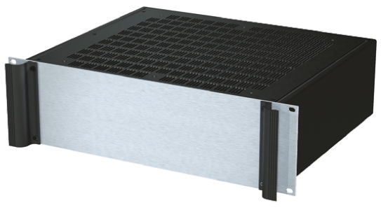 METCASE, 3 U 19 in Rack Mount Case Combimet Ventilated 365 mm, 482.6 mm 129.1 mm