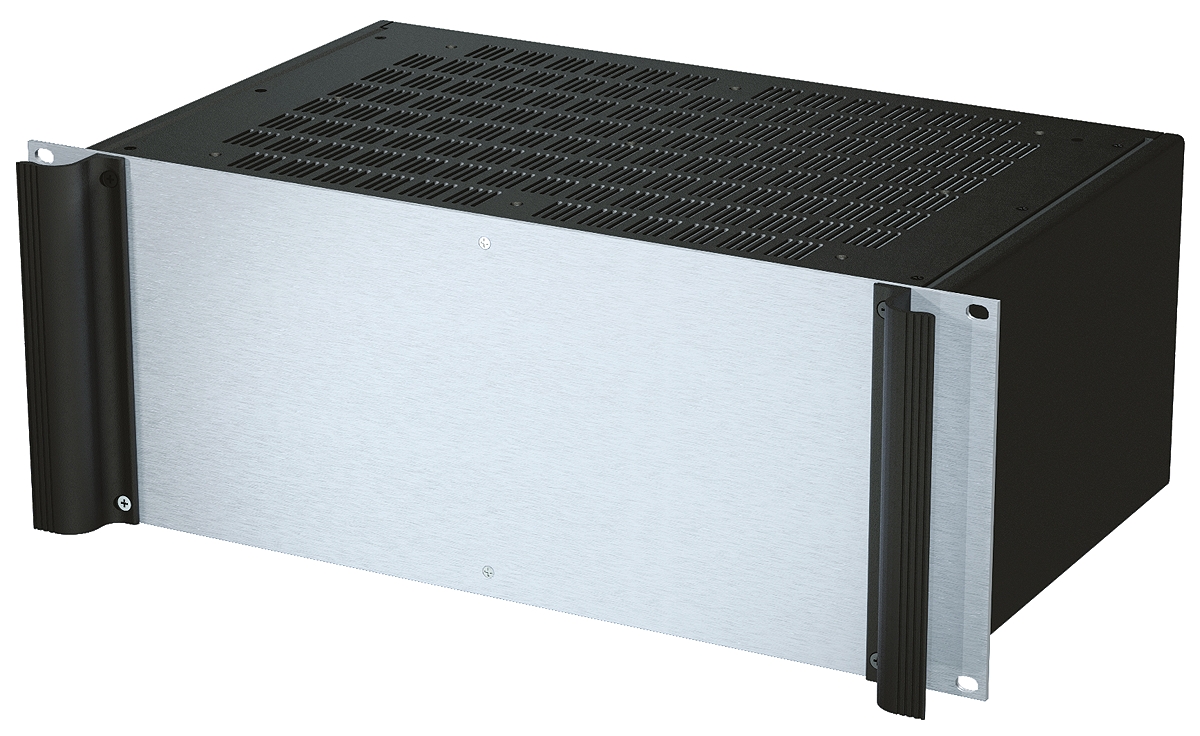 METCASE, 4 U 19 in Rack Mount Case Combimet Ventilated 265 mm, 482.6 mm 173.6 mm