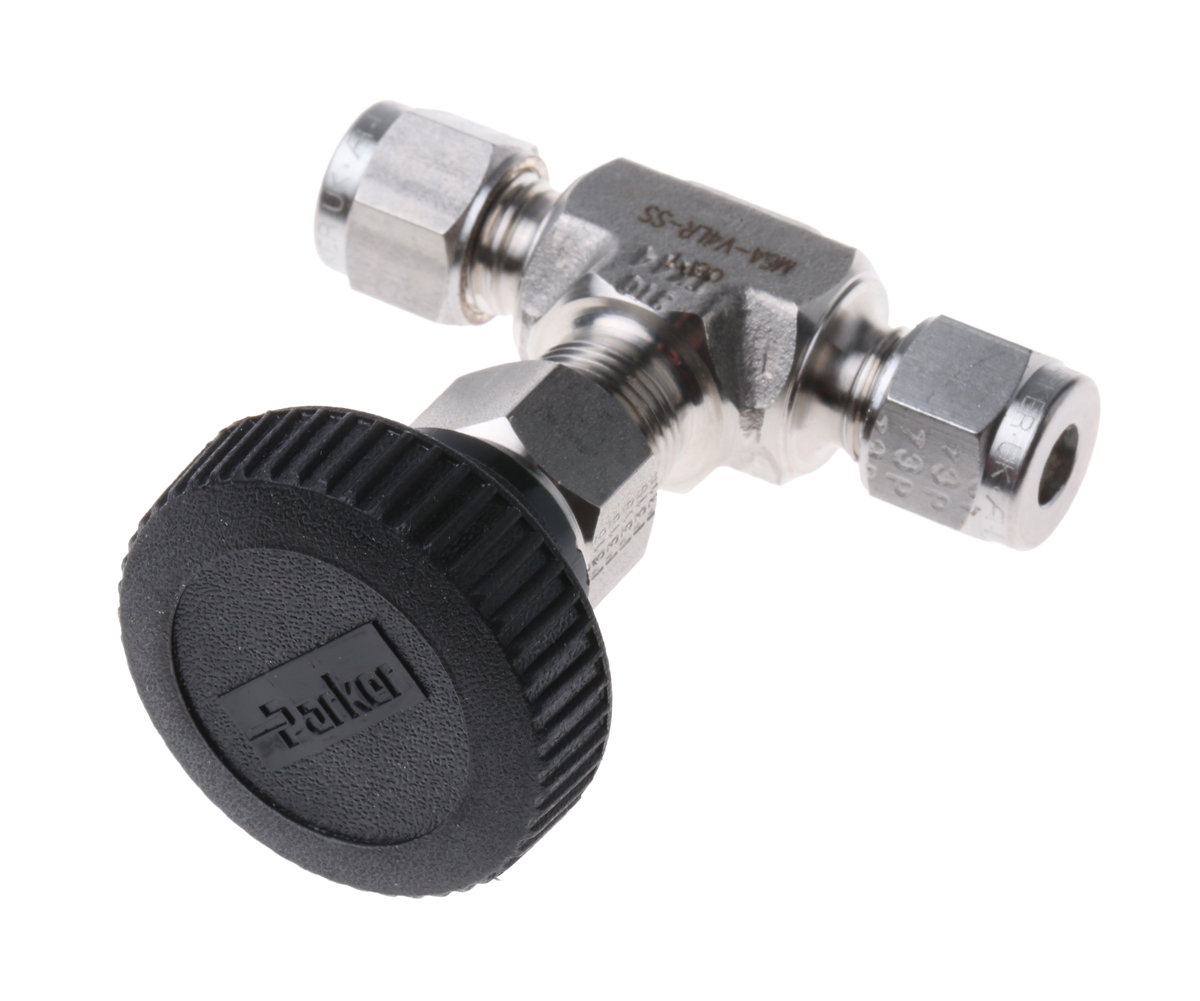m6a-v4lr-ss Parker Stainless Steel Needle Valve