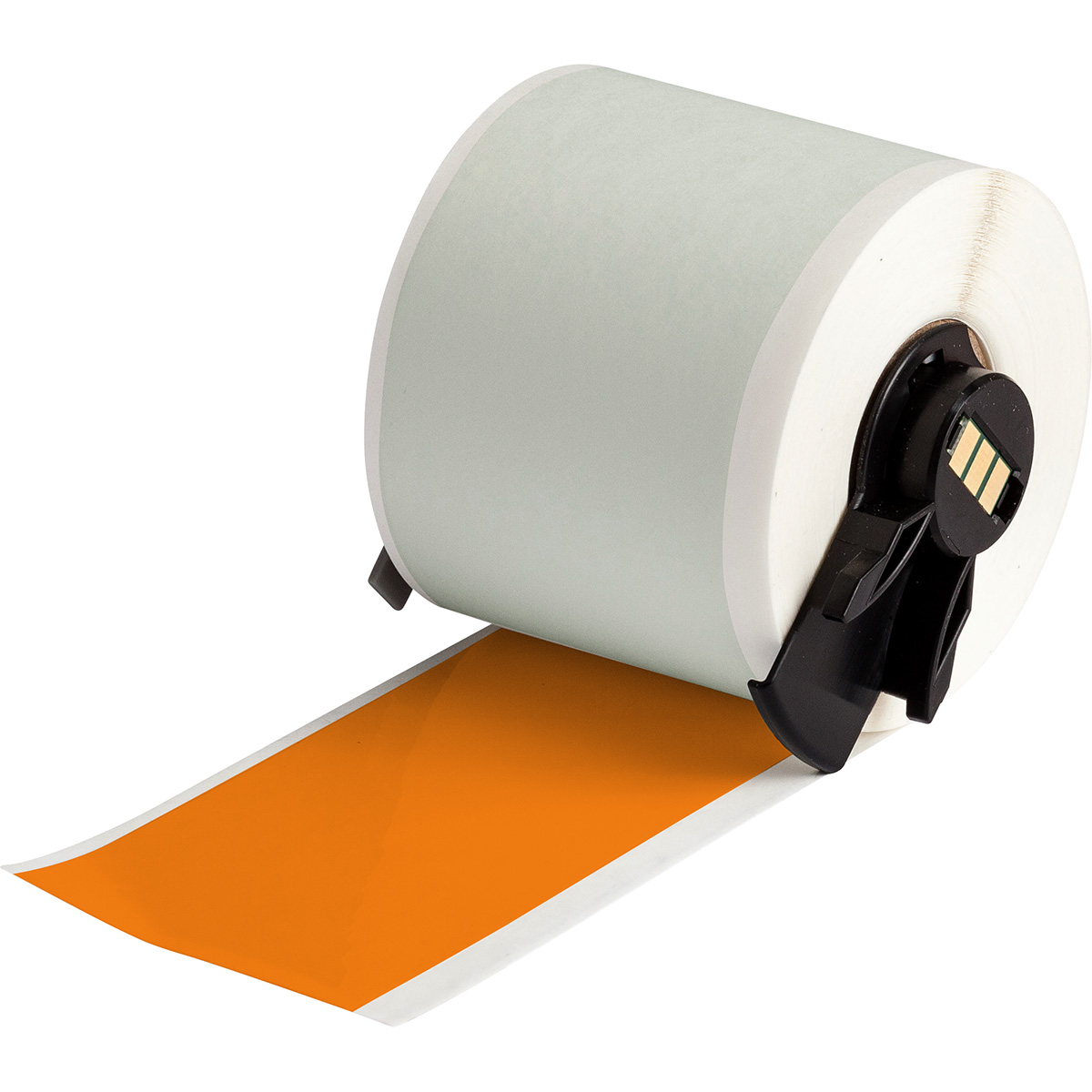 Brady Orange Label, 50.8 mm Width, 1 Per Pack Qty, 15.24 m