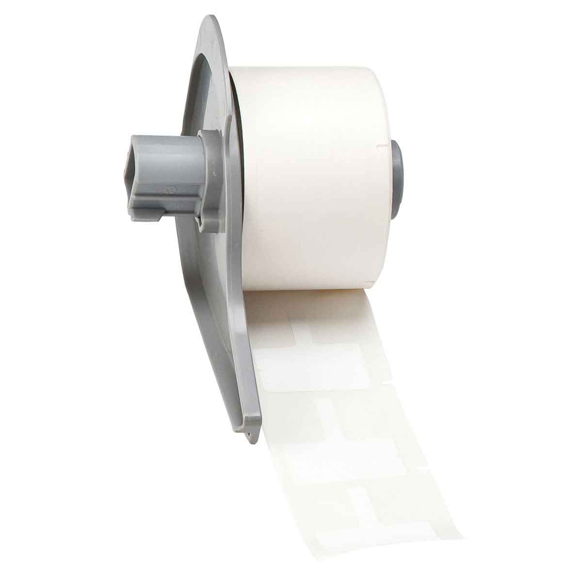Brady Black on White Cable Labels, 29.97 mm Width, 30 mm Label Length, 29.97 mm Label Width