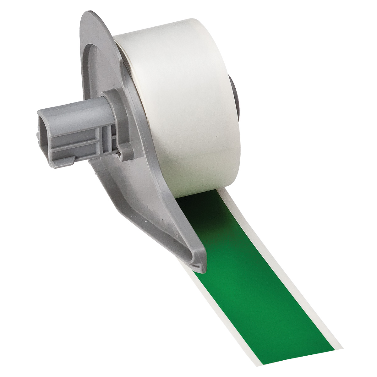 Brady Black on Green Cable Labels, 15.24 m Length, 25.4 mm Width, 25.4 mm Label Width