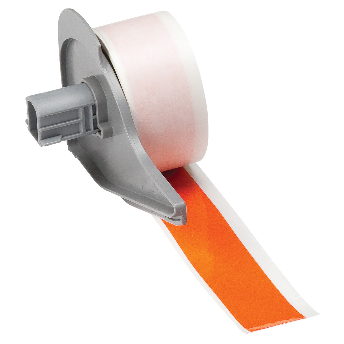 Brady Orange Label, 25.4 mm Width, 1 Per Pack Qty, 15.24 m