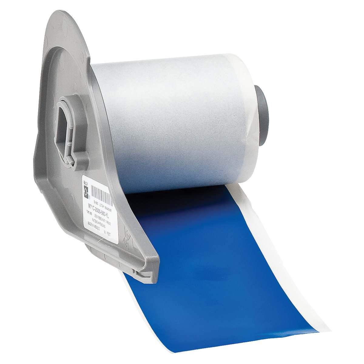 Brady Black on Blue Cable Labels, 15.24 m Length, 50.8 mm Width, 50.8 mm Label Width