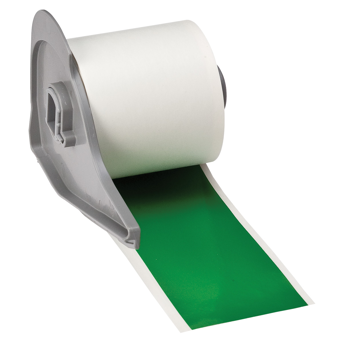 Brady Black on Green Cable Labels, 15.24 m Length, 50.8 mm Width, 50.8 mm Label Width