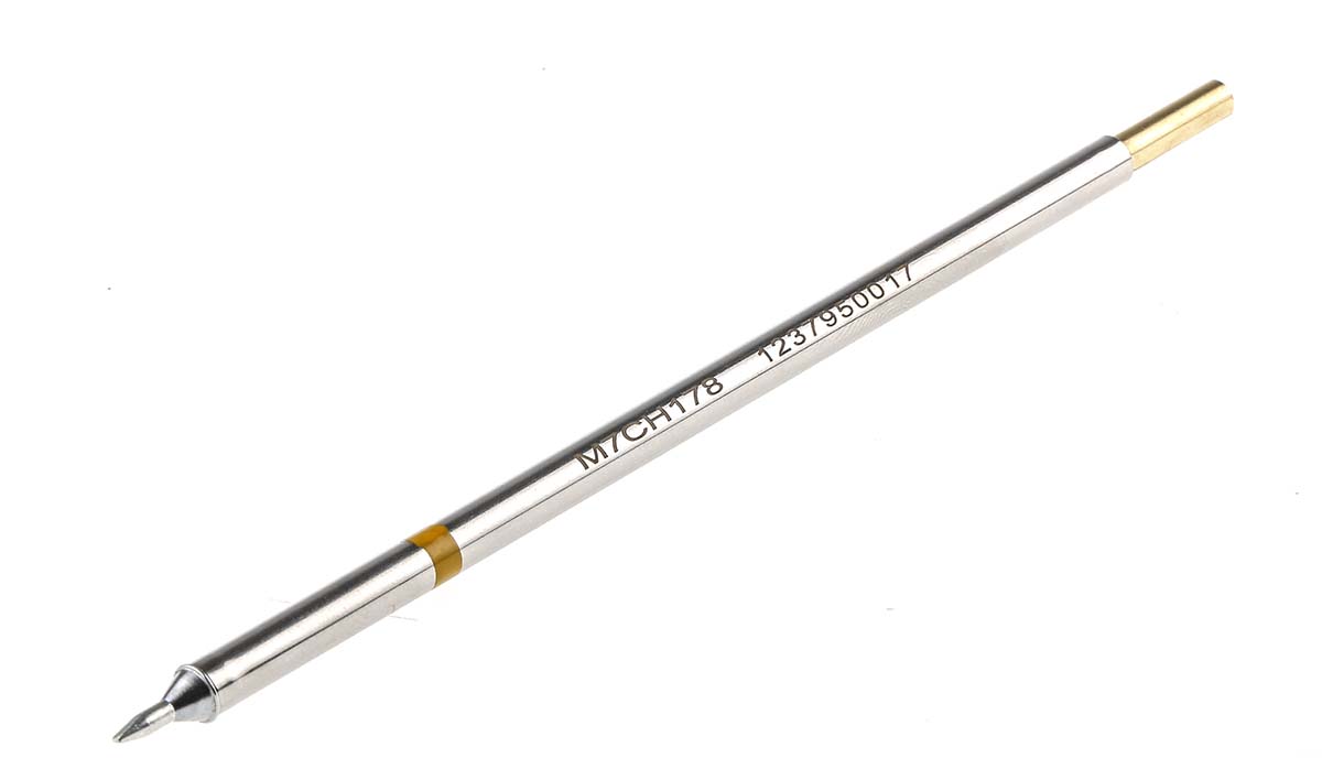 Thermaltronics 1 mm Straight Chisel 9 mm Soldering Iron Tip for use with MX-5000, TMT-9000S-1, TMT-9000S-2, MX-500,