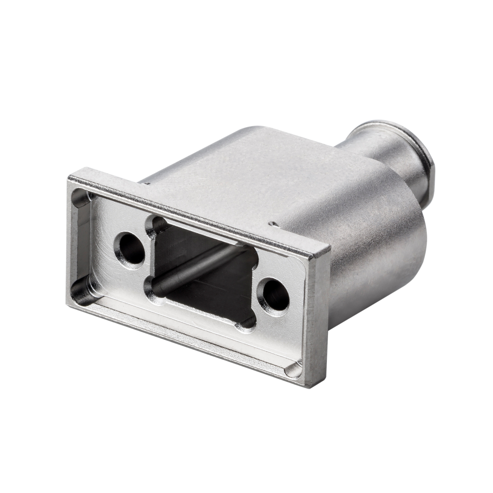 HARWIN M80 Series Aluminium Alloy Straight D-Sub Backshell, 8 Way