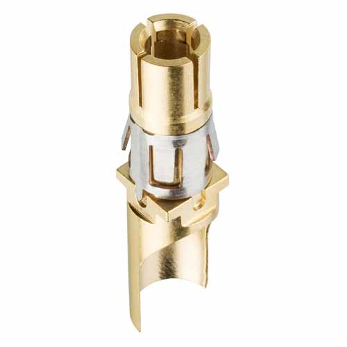 HARWIN, M80 Series, size 10 AWG Female Cable Circular Connector Contact, Gold Power 10 AWG