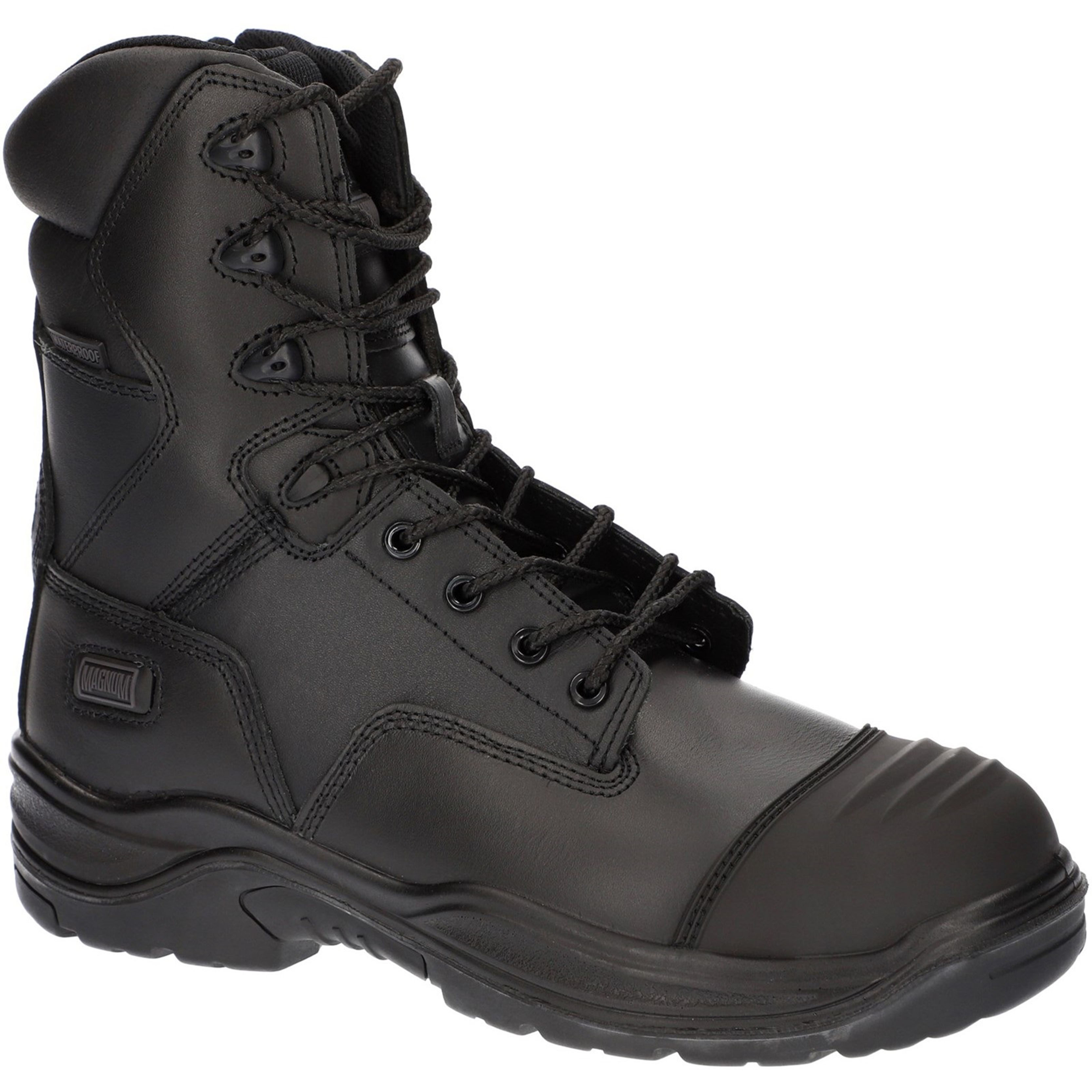 MAGNUM Precision Rigmaster Black Composite Toe Capped Unisex Safety Boots 8, EU 42 UKCA, EU, EN ISO 20345:2011