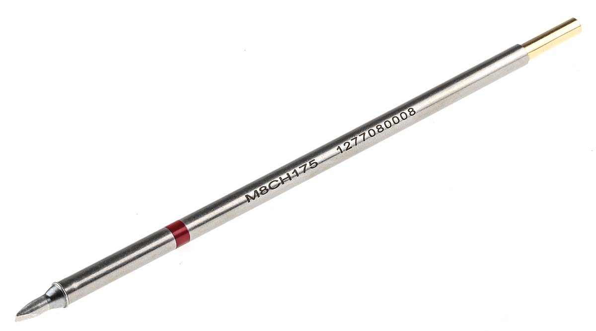 Thermaltronics 2.5 mm Straight Chisel 10 mm Soldering Iron Tip for use with MX-500, TMT-9000S-2, TMT-9000S-1, MX-5000,