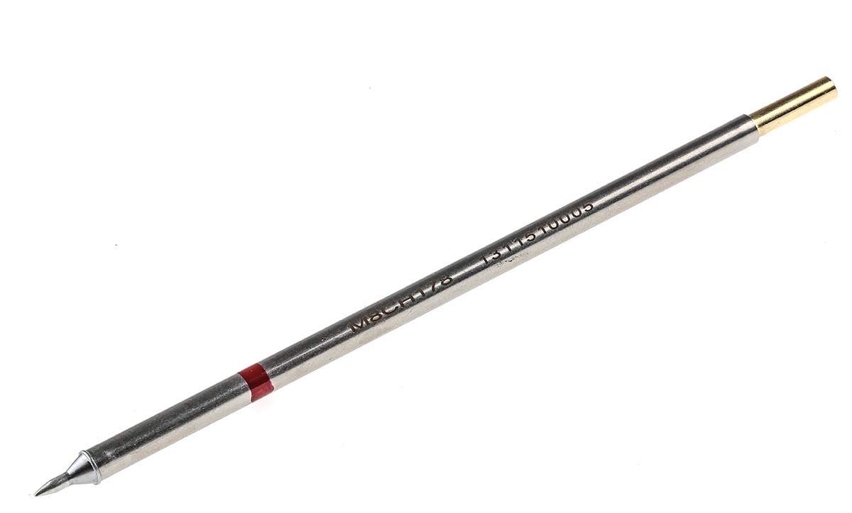 Thermaltronics 1 mm Straight Chisel 9 mm Soldering Iron Tip for use with TMT-9000S-1, TMT-9000S-2, MX-5000, MX-5200,