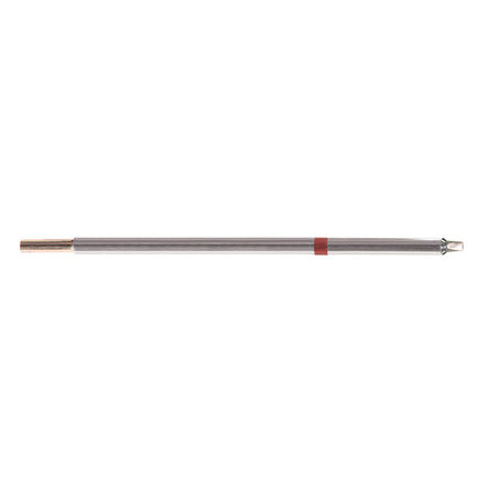 Thermaltronics 2.5 mm Straight Chisel 6.4 mm Soldering Iron Tip for use with TMT-9000S-2, MX-5200, MX-5000, TMT-9000S-1,