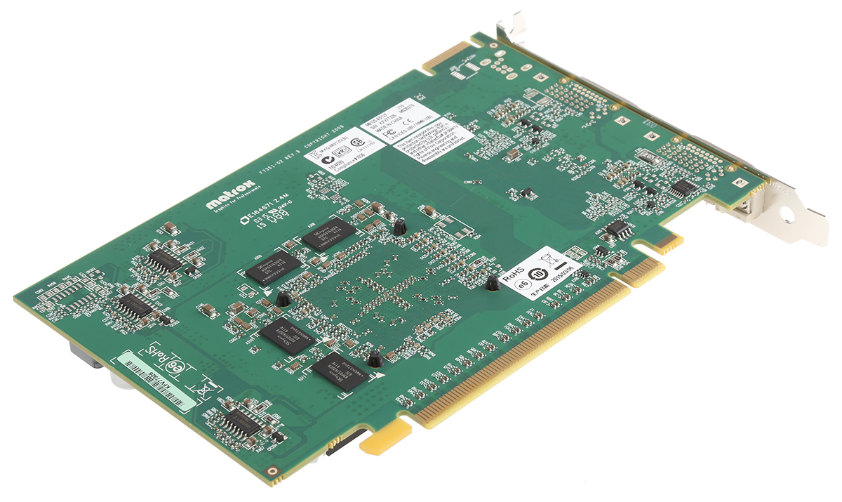 m9120-e512f Matrox PCIe x16 512 MB Memory Graphics Card M Series, DVI Output DDR2