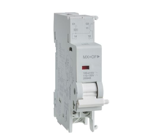 Schneider Electric 110V DIN Rail Shunt Trip for use with Multi 9 C60 C60BP, Multi 9 C60 C60BPR, Multi 9 C60 C60SP, Multi