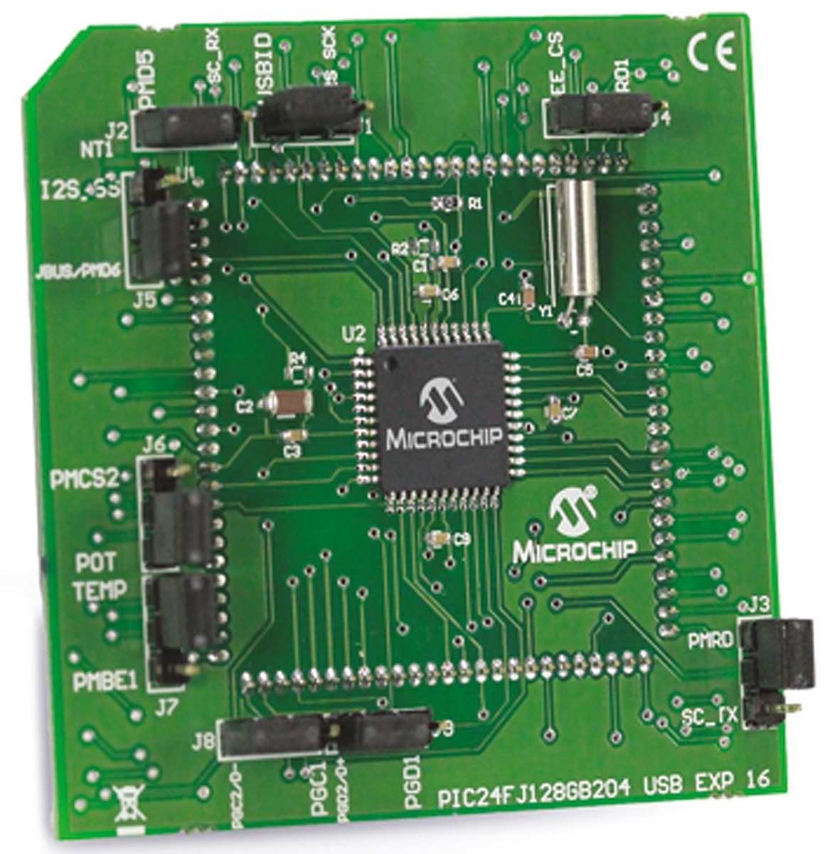 Microchip PIC24FJ128GB204 PIM for Explorer 16/32 MCU Module MA240036